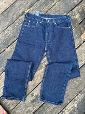 Levi's Straight Leg Indigo Denim Jeans